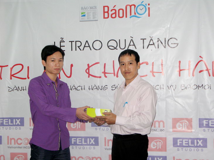 Vietnamnet INCOM và các đối tác tri ân khách hàng sử dụng dịch vụ Báo mới